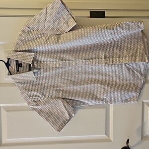 MK Logo Causal Button-down